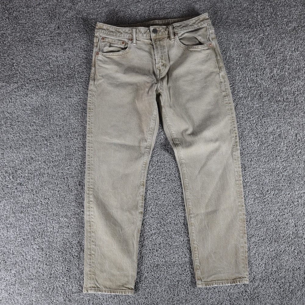 American Eagle EasyFlex Men's 34x30 Gray Stretch Straight Leg Jeans